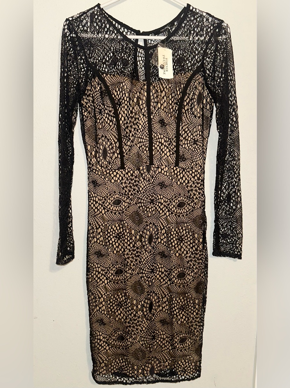 Forever 21 Black Lace Dress NWT